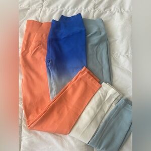 Spiritual Gangster leggings lot of 3